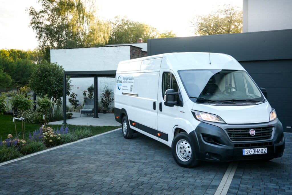 Fiat Ducato Pojazd we flocie Optimal MR- Wynajem Samochodów Dostawczych w Katowicach
